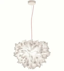 Slamp Светодиодный подвесной светильник из opalflex® Veli foliage