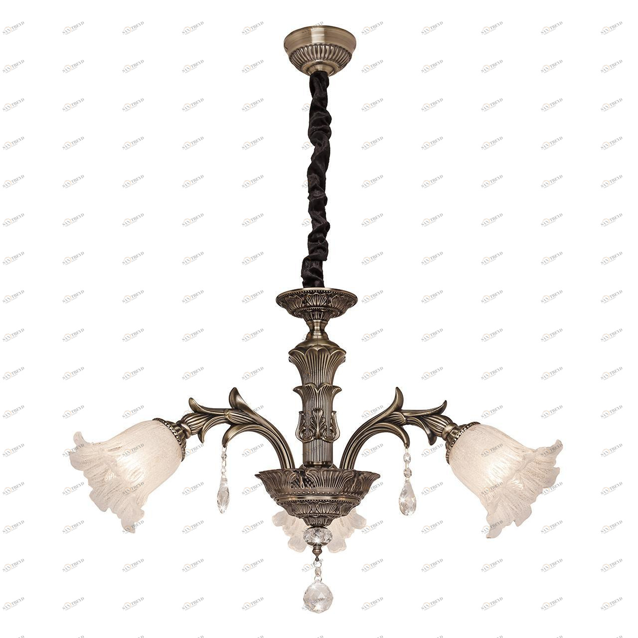 Подвесная люстра Silver Light Gioconda 730.53.3 SILVER LIGHT GIOCONDA 186180 Бронза