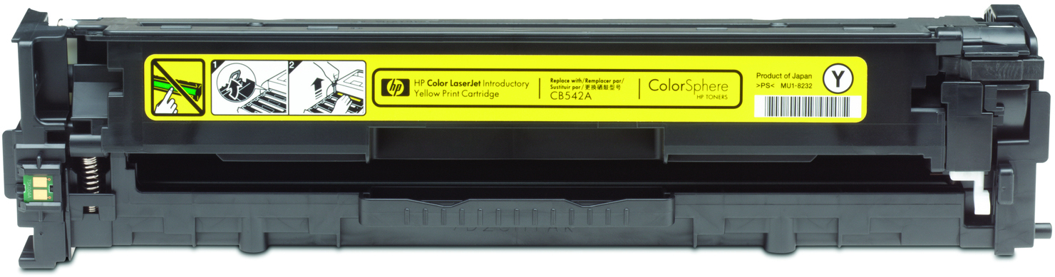 CB542A color laserjet yellow print cartridge HP Santreyd  - Вид №2