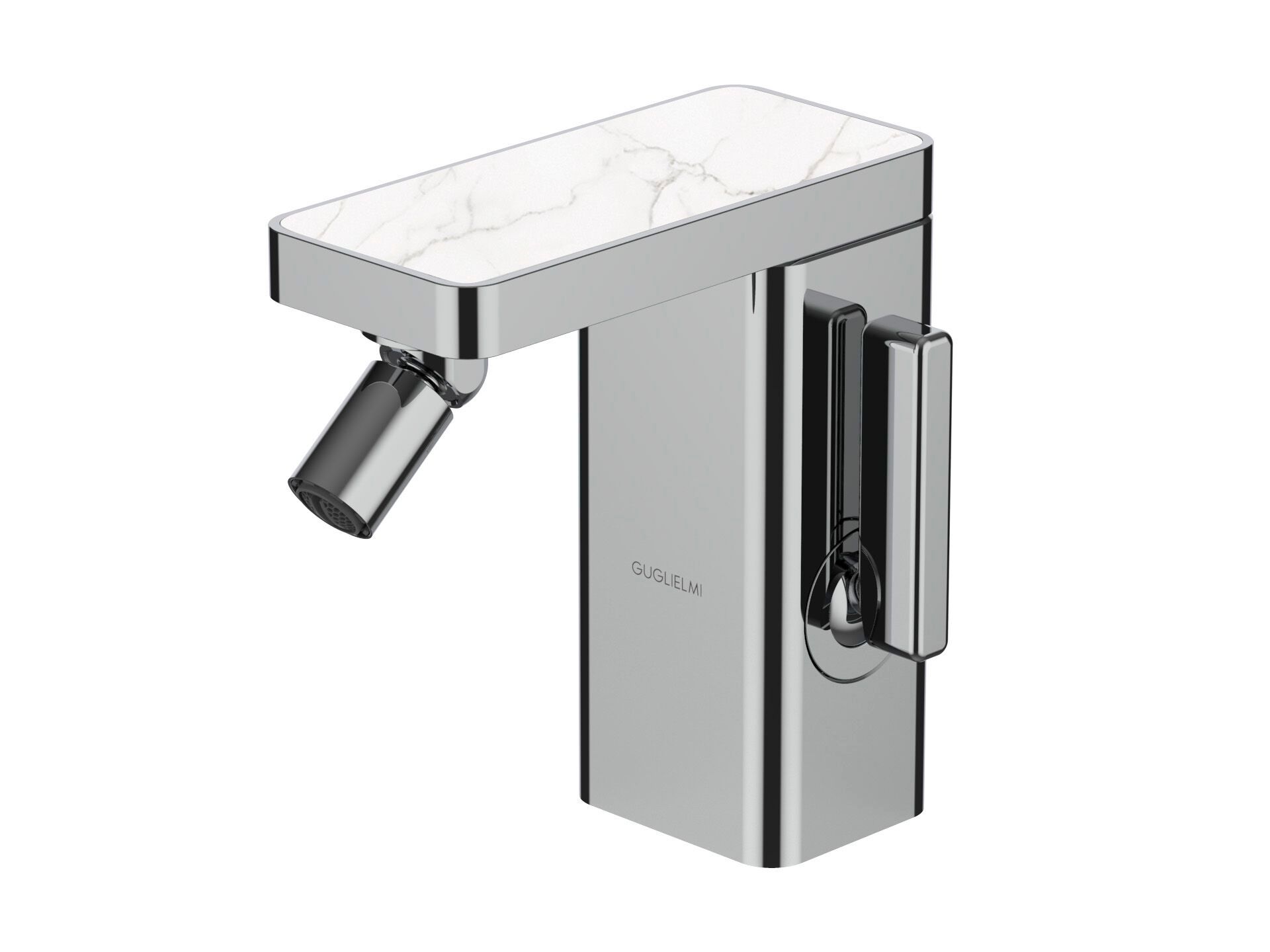 Смеситель для биде с поворотным горлышком GUGLIELMI RUBINETTERIE GZero ARCH-00097952 - Вид №1