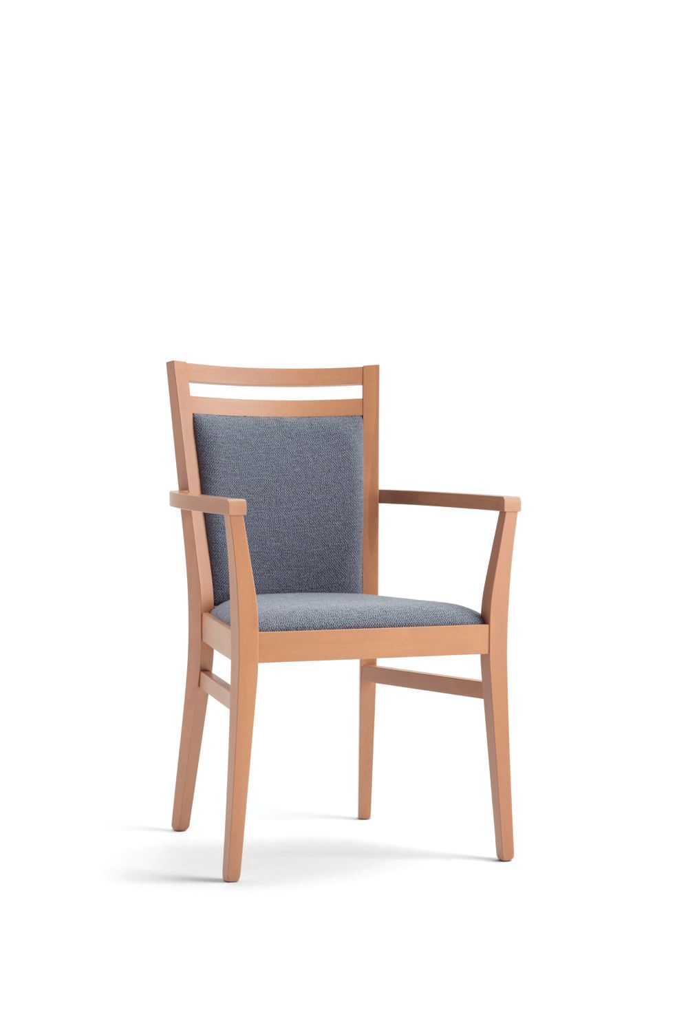 Мягкий стул из бука с подлокотниками Palma ARCH-00073707 - Вид №4