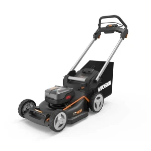 91500357 Газонокосилка аккумуляторная бесщёточная Worx Wg748e 40 В 46 см 2x4 Ач АКБ и ЗУ в комплекте STLM-0958082
