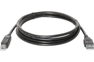16125375 USB кабель USB04-17 USB2.0 AM-BM, 5.0м 83765 Defender