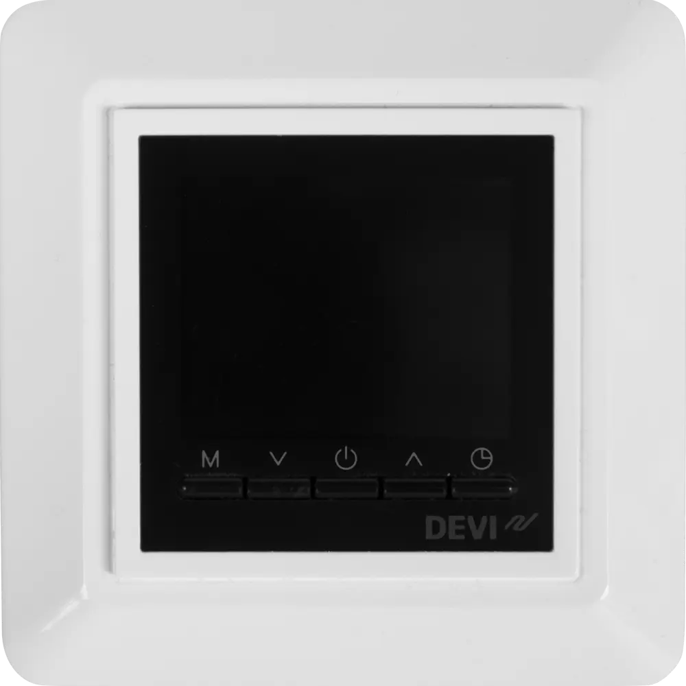 Терморегулятор для теплого пола Devireg Classic электронный программируемый цвет белый STLM-2105576