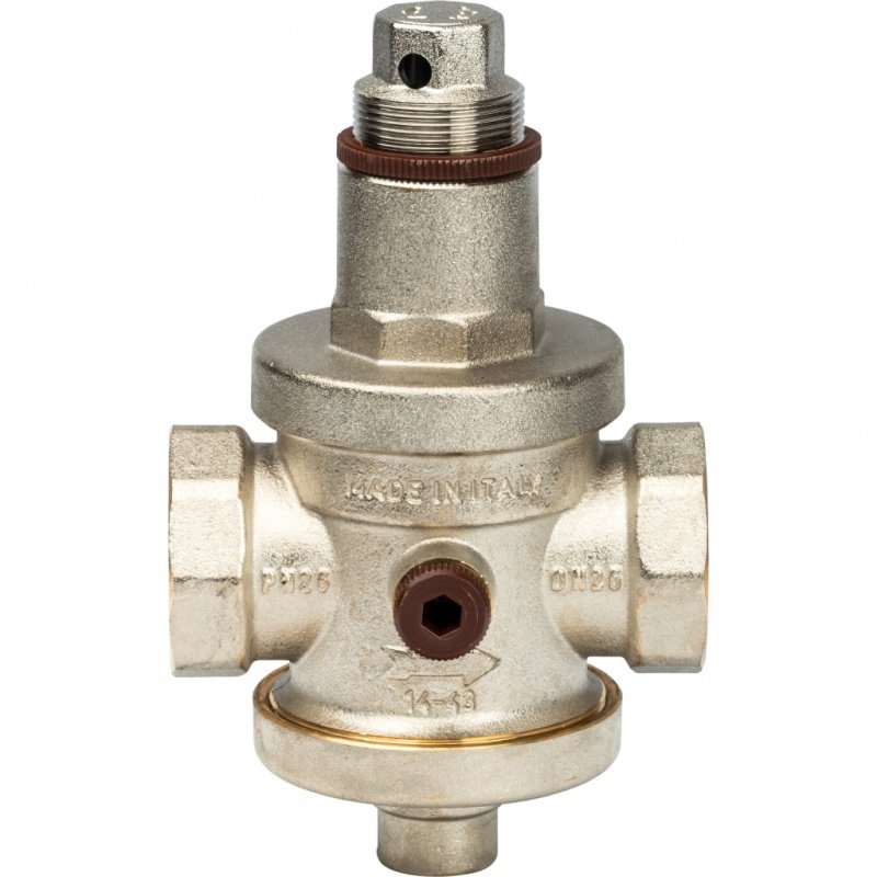 Редуктор давления STOUT 1" полнопроходной с отверстием под манометр SVS0008000025 - Вид №1