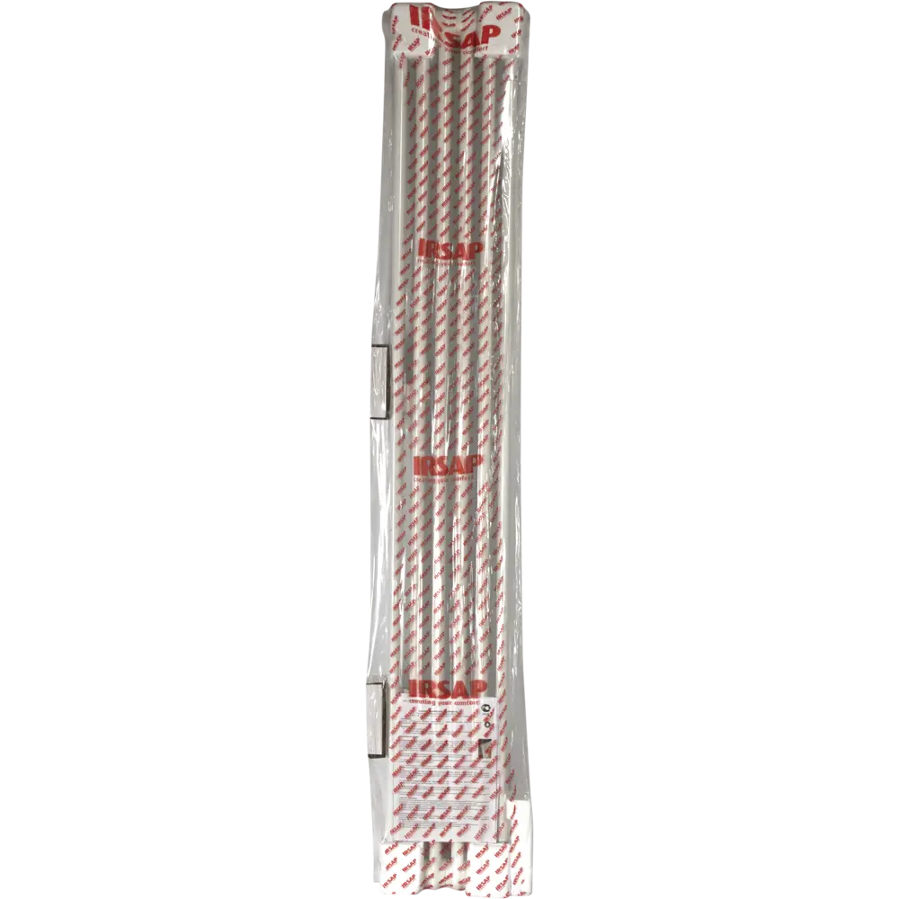Радиатор трубчатый Irsap Tesi RR218000401A426N01 1735/65 6 секций нижнее подключение сталь белый STLM-2113724 - Вид №4