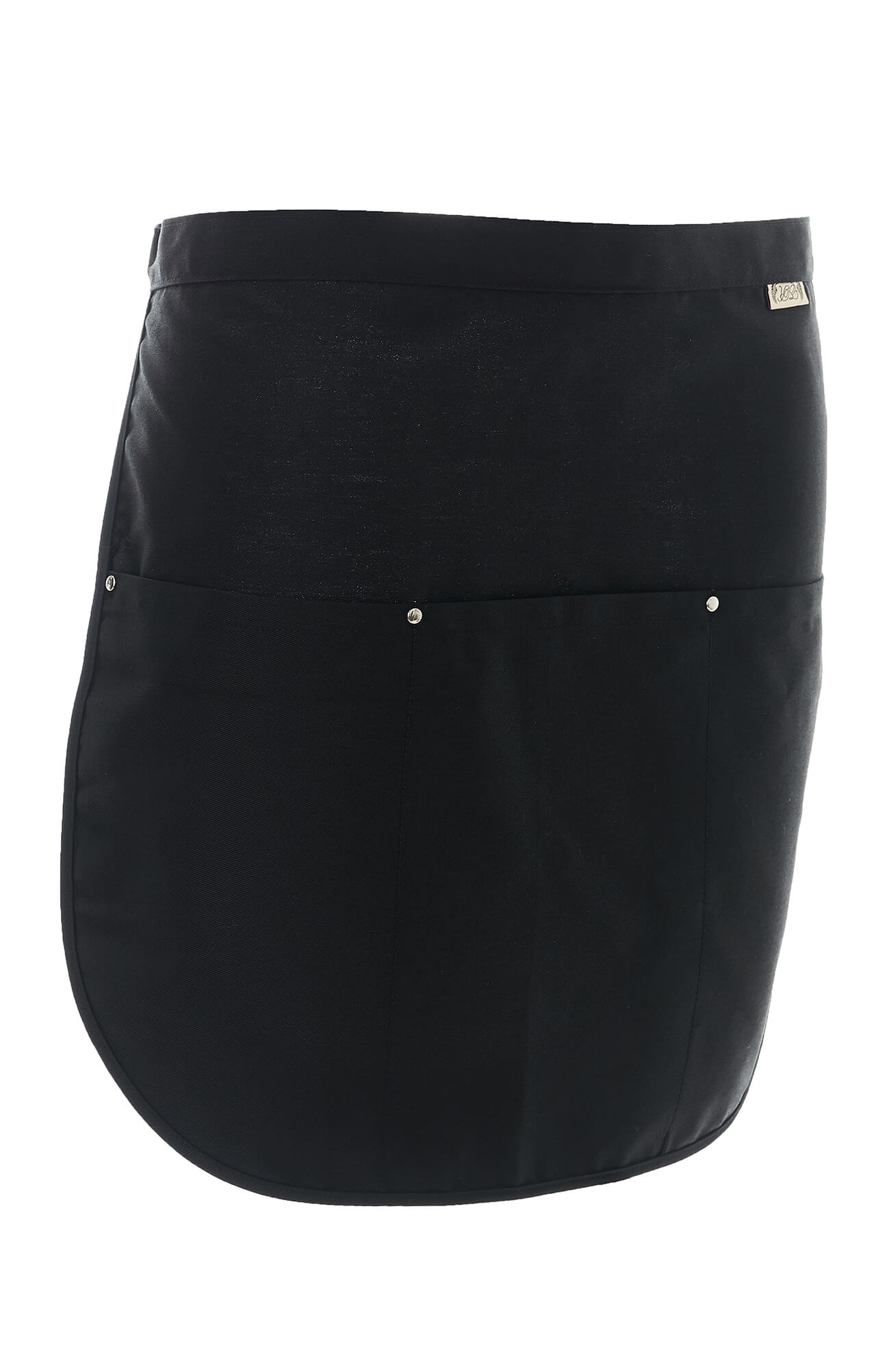 59987 Фартук  укороченный, цвет black RICON  Одежда для официантов  размер  - Вид №4