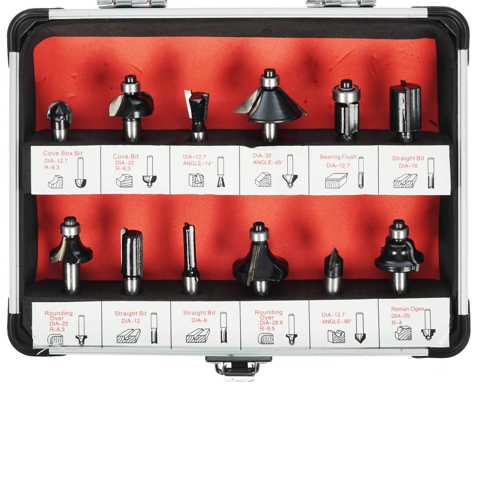 Набор фрез Sturm! 9016-RB-S8-12-3 12 шт 8114336 STDN-0107318 - Вид №1