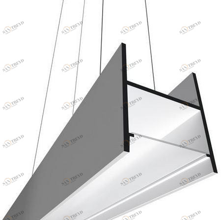 Flos Люминесцентный подвесной светильник Soft collection - linear sun-id-1454061