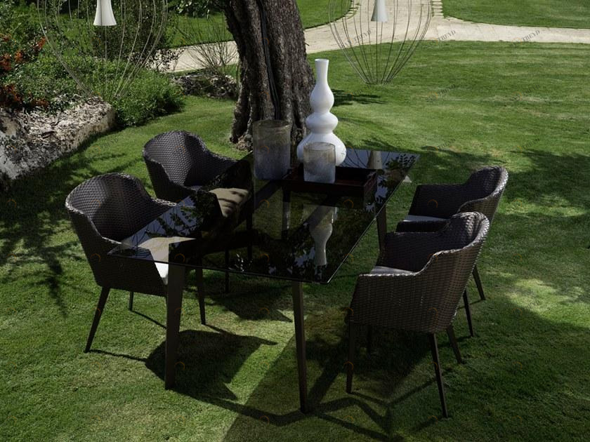 Braid Прямоугольный садовый стол Mood 103.009