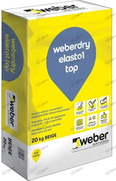 Saint-Gobain Weber Эластоцементная оболочка Weberdry sun-id-1435773