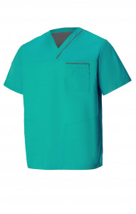 5040159 Куртка ОРИОН мужская морская волна серая  Медицинская одежда  размер 60-62/170-176