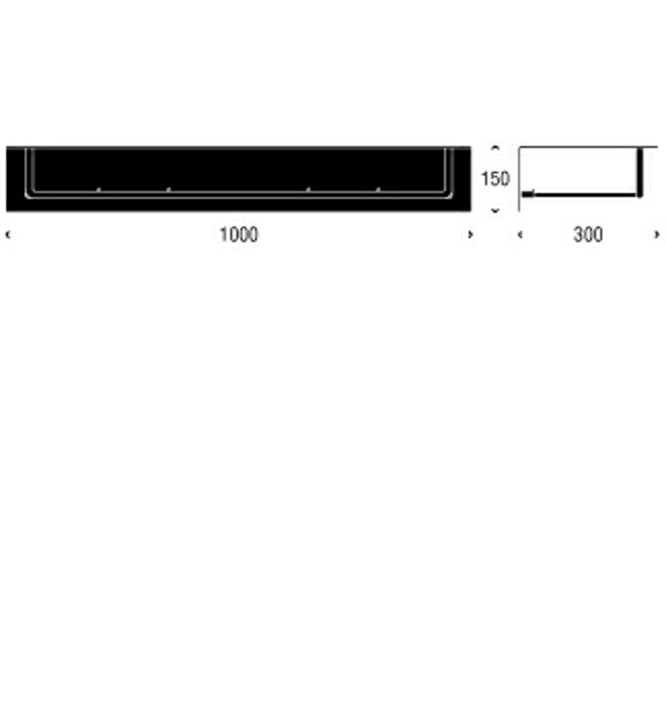 FROST Вешалка для верхней одежды UNU 1000 » черный / золотой Алюминий / нержавеющая сталь Черное золото U4017-GB  - Вид №2