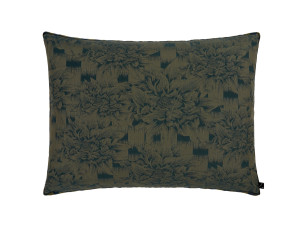 Прямоугольная подушка с цветочным рисунком