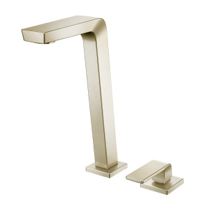 00884844 Смеситель для ванной комнаты с высоким изливом из полированного графита Docol VOUGAN