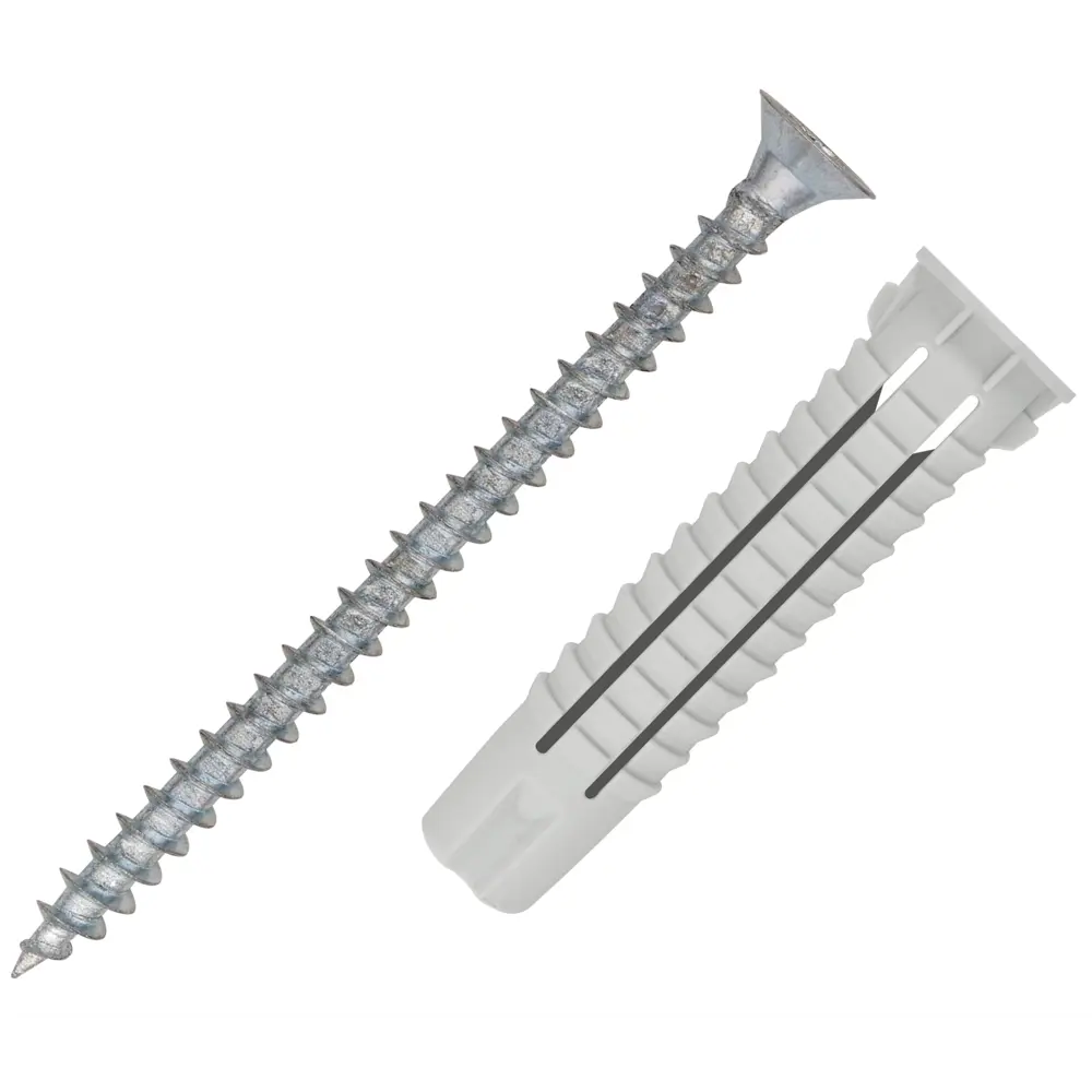 Универсальный дюбель Европартнер 8x40 мм с четырёхсторонним распором 89385355 STLM-1572001