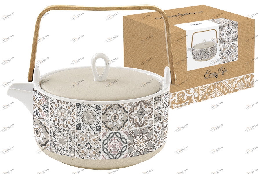 00-3973444 Чайник заварной Фарфоровый Easy Life Китай 