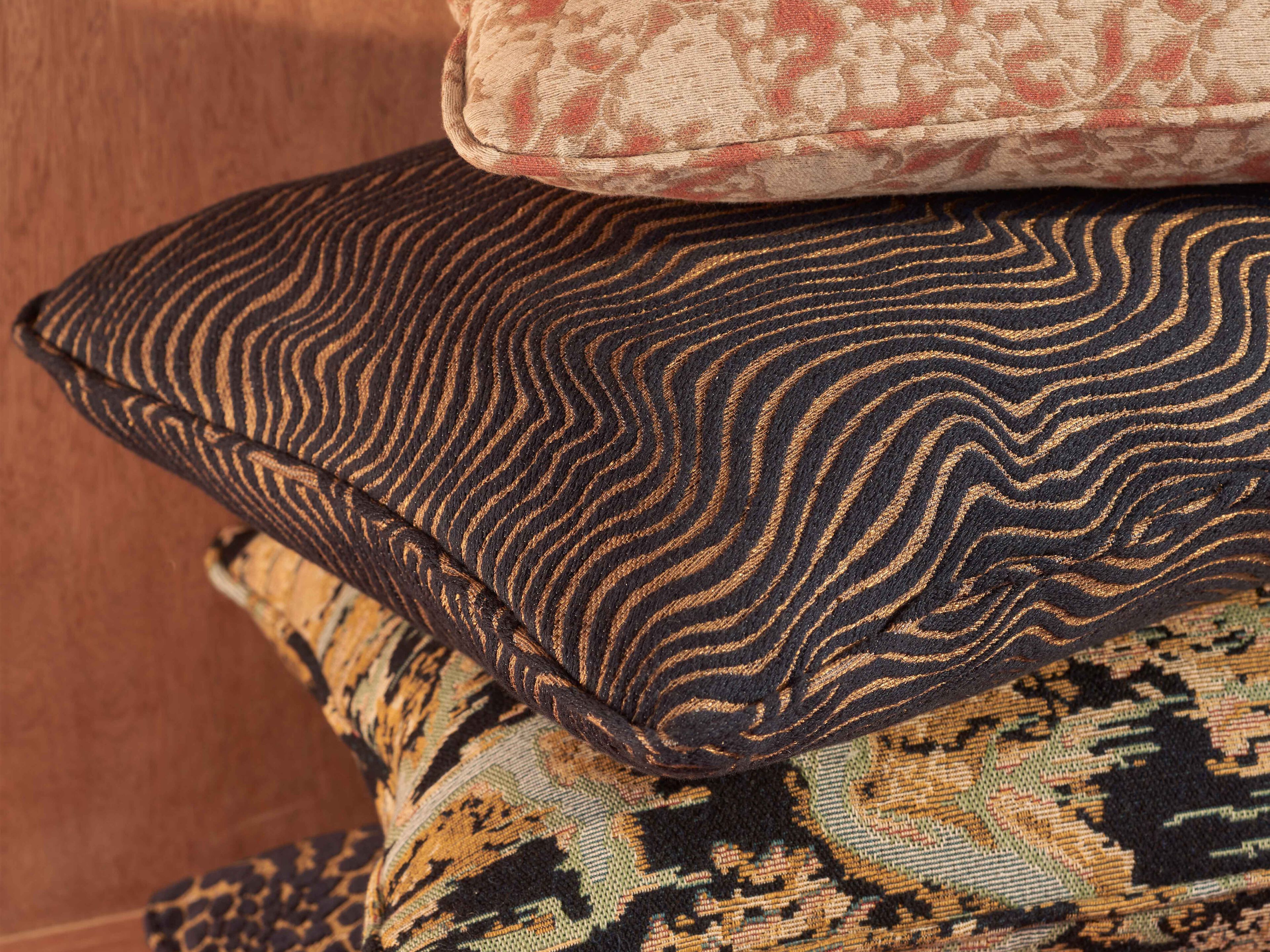 Хлопчатобумажная Жаккардовая ткань LELIEVRE Métamorphose ARCH-00088574 - Вид №6