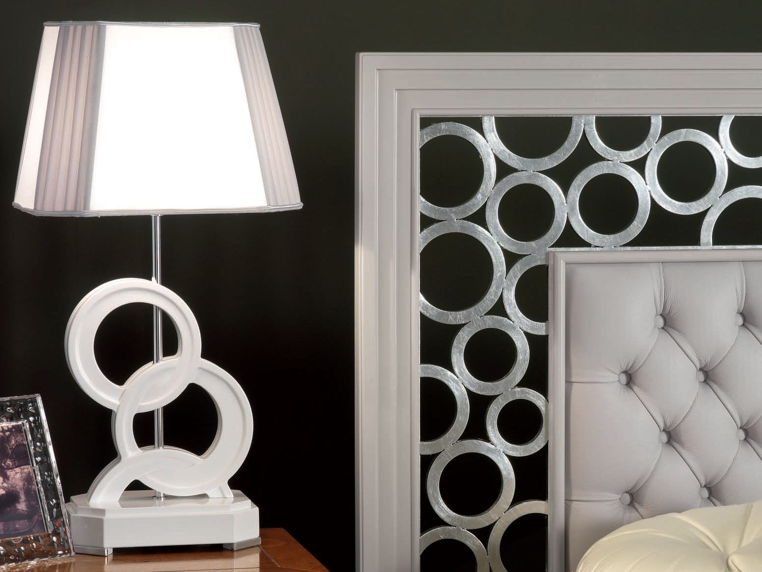 Прикроватная лампа с серебряным листом Cantiero ÉTOILE Night ARCH-00052018 - Вид №1