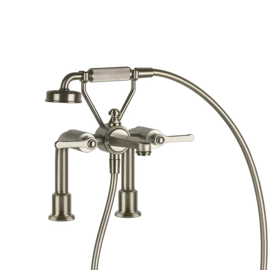 Смеситель для ванны 65115 149 Gessi Venti20 МАТОВЫЙ НИКЕЛЬ FINOX 65115149