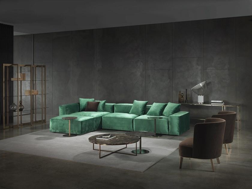 Marelli Модульный угловой диван из ткани с шезлонгом sun-id-1360314 - Вид №3