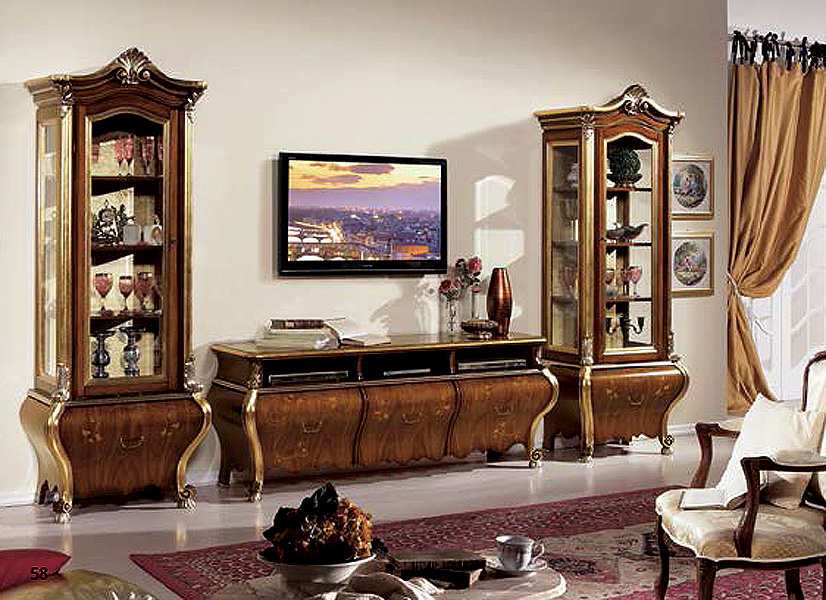 Стенка  GIULIACASA P713DX-NY + P713SX-NY + P723/I-NY NEW YORK