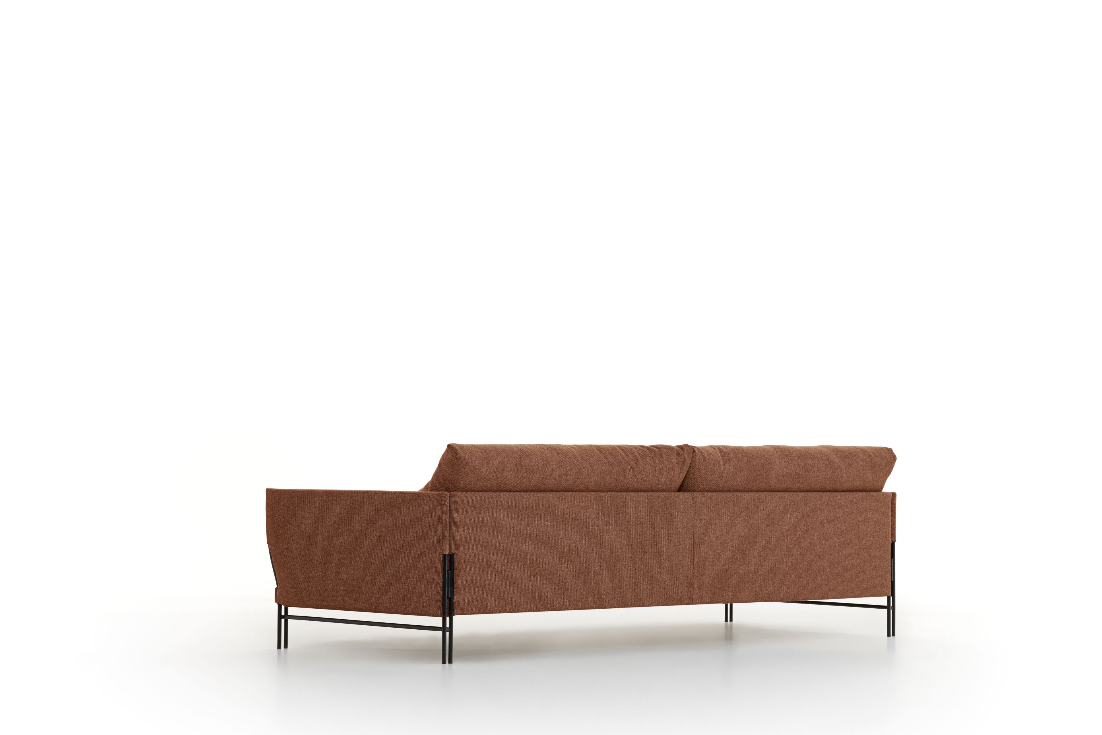 4-местный тканевый линейный диван Omelette Editions Majestic ARCH-00048827 - Вид №3