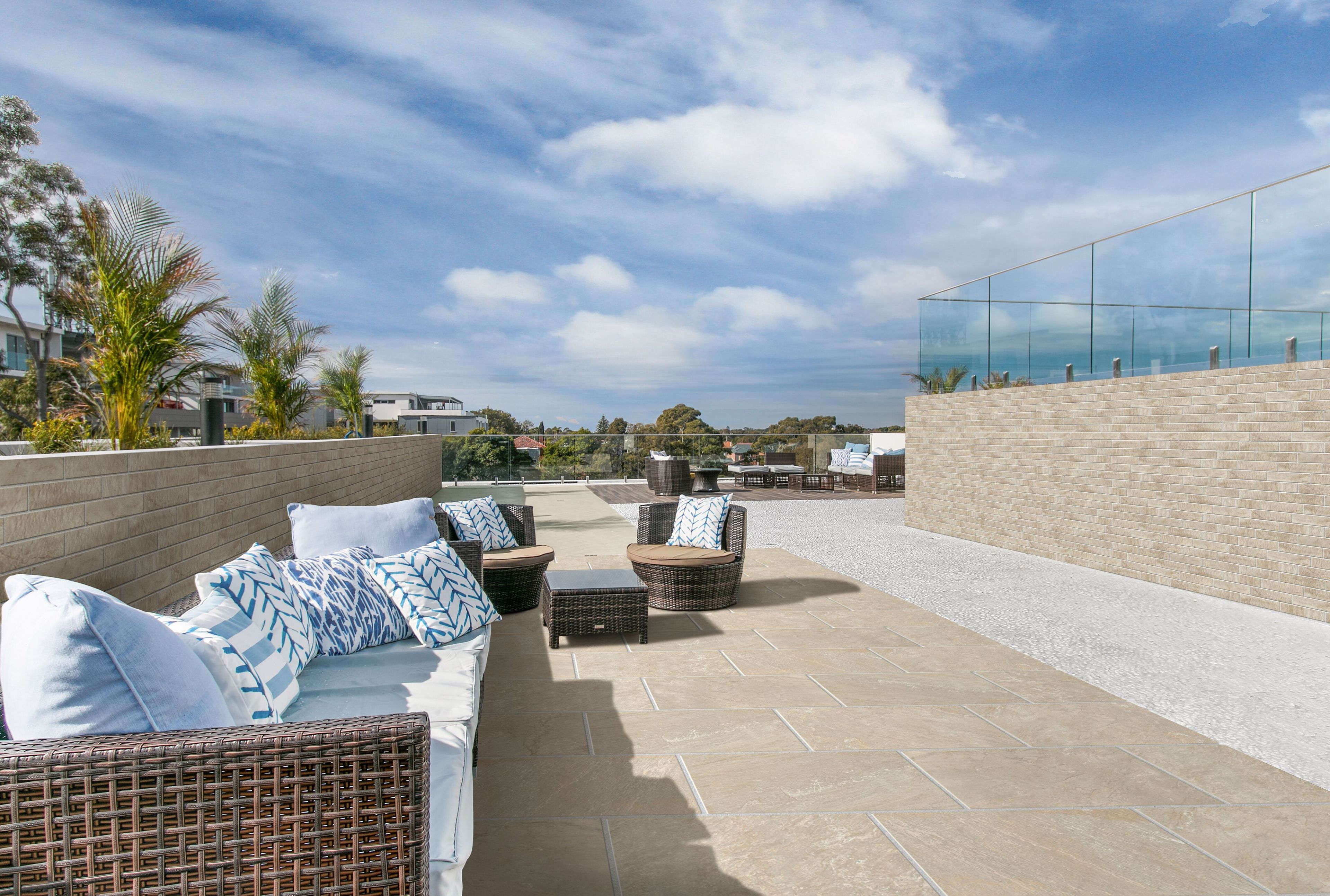 Напольная плитка из керамогранита с эффектом камня KERADOM NATIVA 2.0 ARCH-00053000 - Вид №6