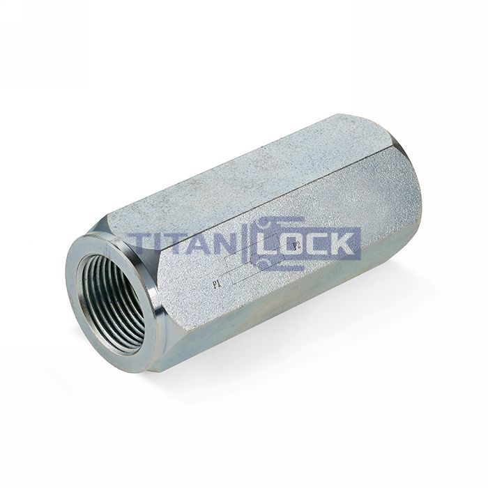 Гидравлический обратный клапан, 1.1/4", BP/BP, сталь, TLHPCV1.1/4FF TITAN LOCK  - Вид №1