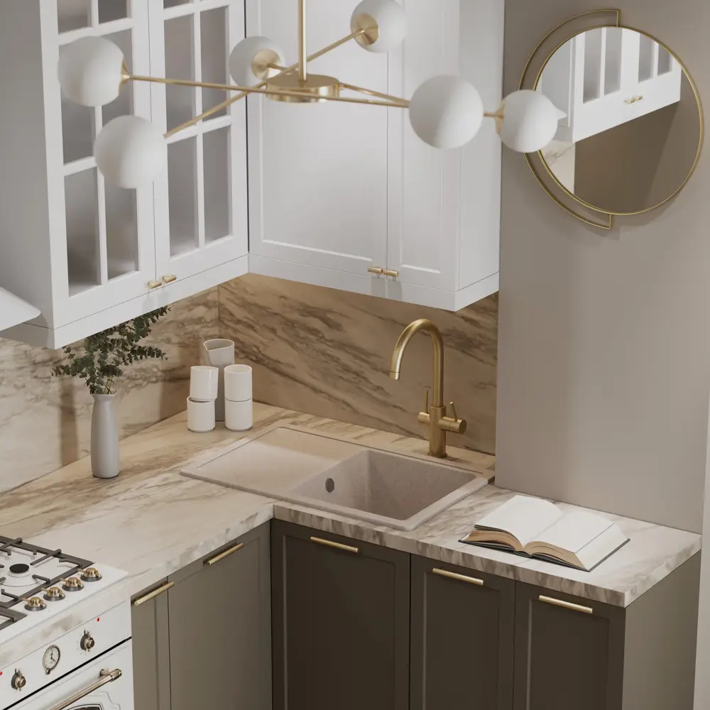 Фальшпанель DELINIA ID Ньюпорт для кухни 58x214.4 см матовый МДФ 82010416 STLM-0017302 - Вид №8