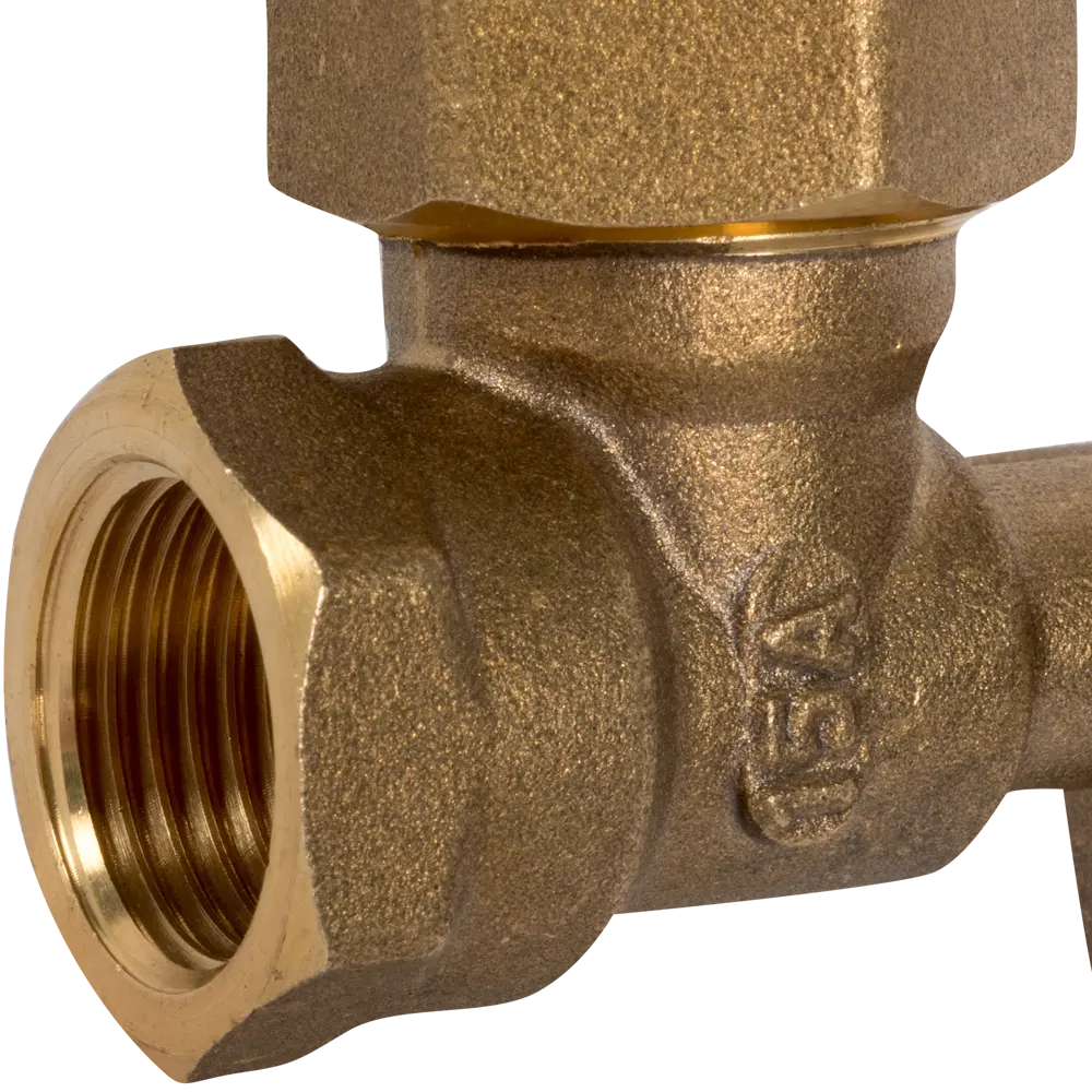 Угол Neptun, обжимной, внутренняя резьба с креплением, 15х1/2" мм STLM-2087576 - Вид №1