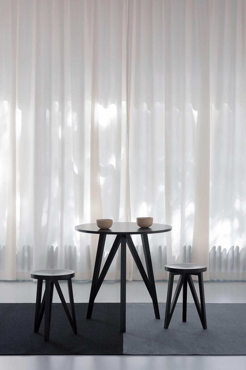 LOEHR Круглый деревянный стол на контракт Faber sun-id-1346276 - Вид №1