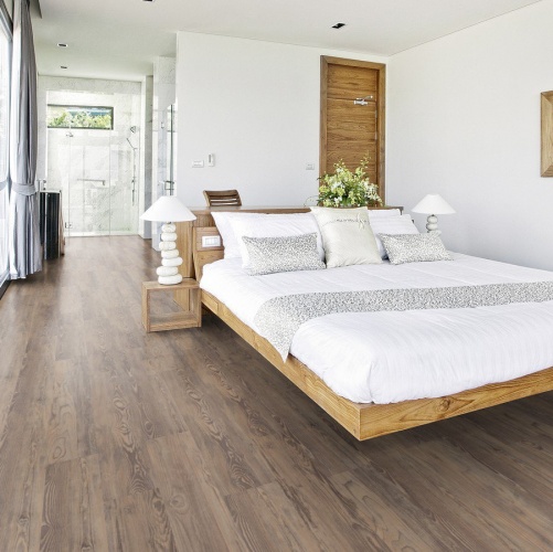 Пробка Wicanders Authentica Antique Smoked Pine (Гладкая) 1220х185 мм E1XB001 - Вид №22