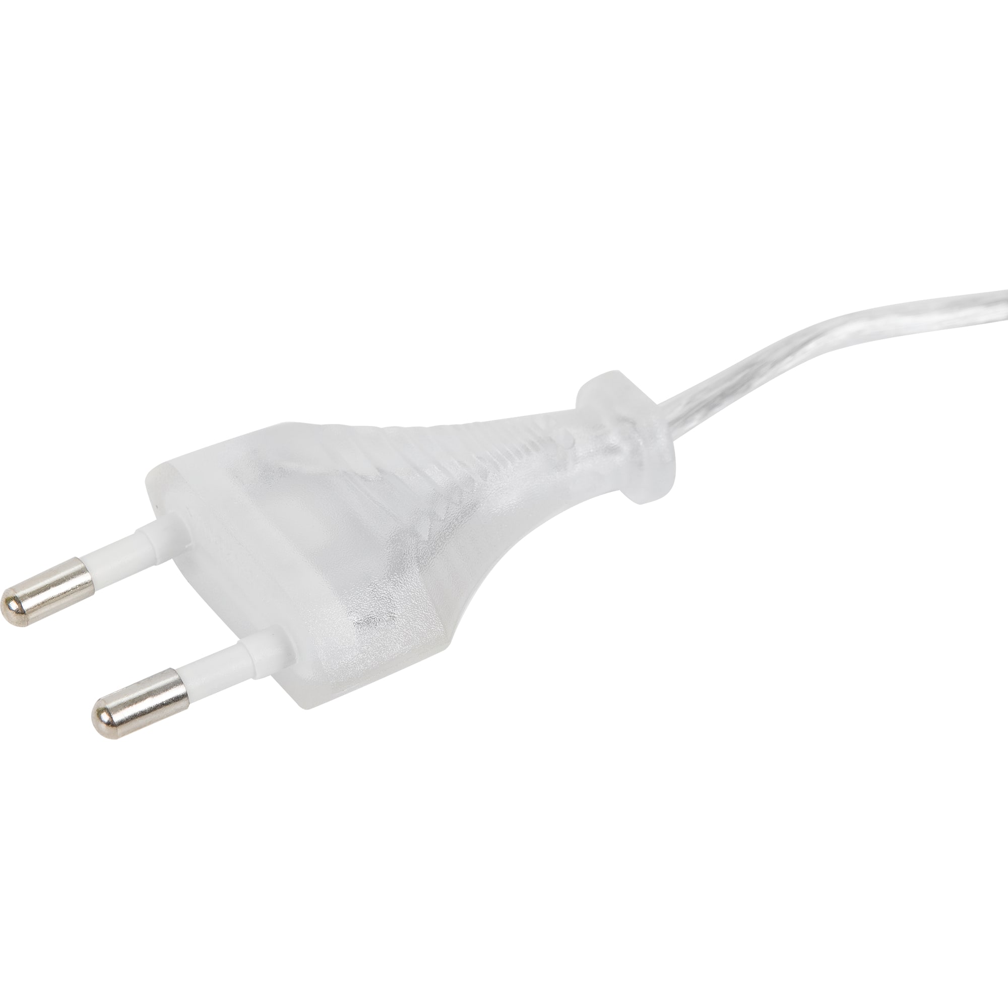 12498942 Шнур с евровилкой 2 м цвет прозрачный Santreyd  - Вид №1