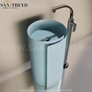 MR44C5014 Напольная раковина стоящая круглая Ceramica Flaminia Roll