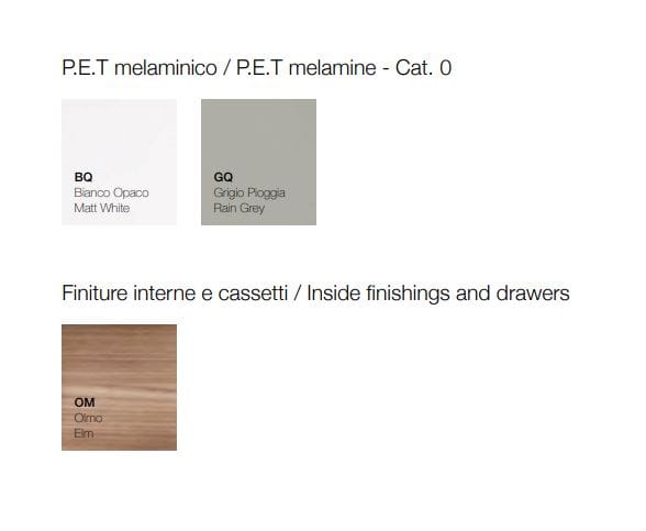 Модульный шкаф для ванной комнаты с дверцами Falper 7.0 ARCH-00050377 - Вид №2