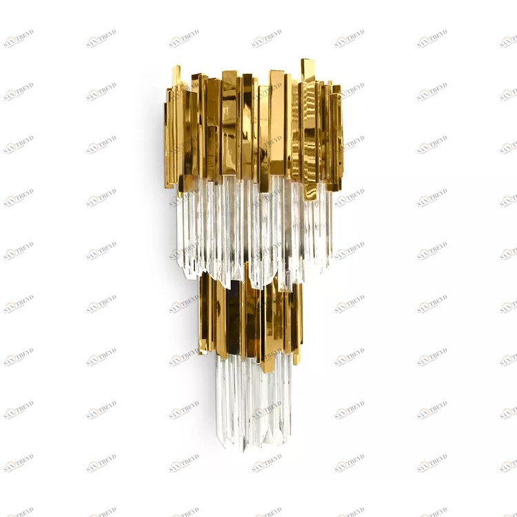 Светильник настенный золотистый Barclay S Gold 8005W/S DELIGHT COLLECTION  00-3882915 Золото 