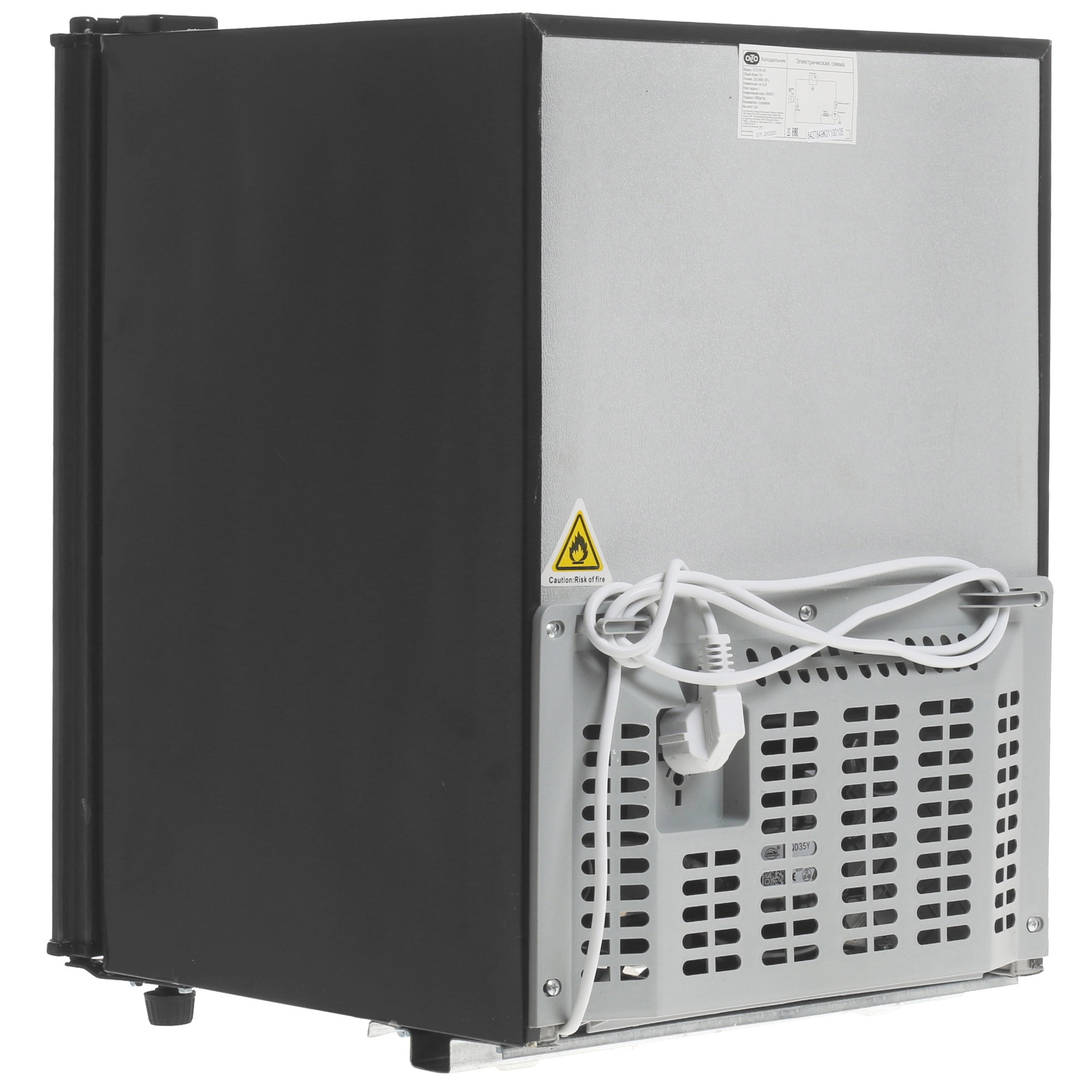 8166382 Холодильник компактный   Olto RF-070 коричневый STDN-0113441 - Вид №4