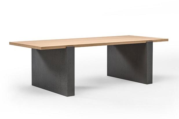 Cimento Прямоугольный стол из цемента и дерева Accademia sun-id-1423781 - Вид №1