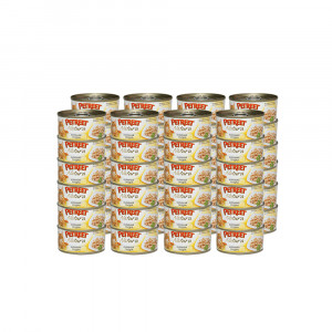 ПР0019079*48 Корм для кошек куриная грудка конс. 70г (упаковка - 48 шт) PETREET