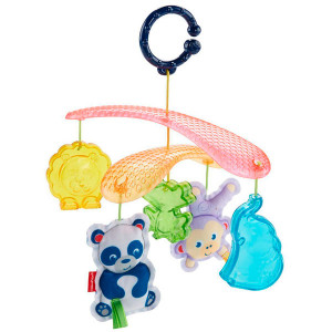 DYW54 Mattel Fisher-Price Фишер Прайс Мобиль для прогулок "Веселые животные" FISHER-PRICE (Mattel)