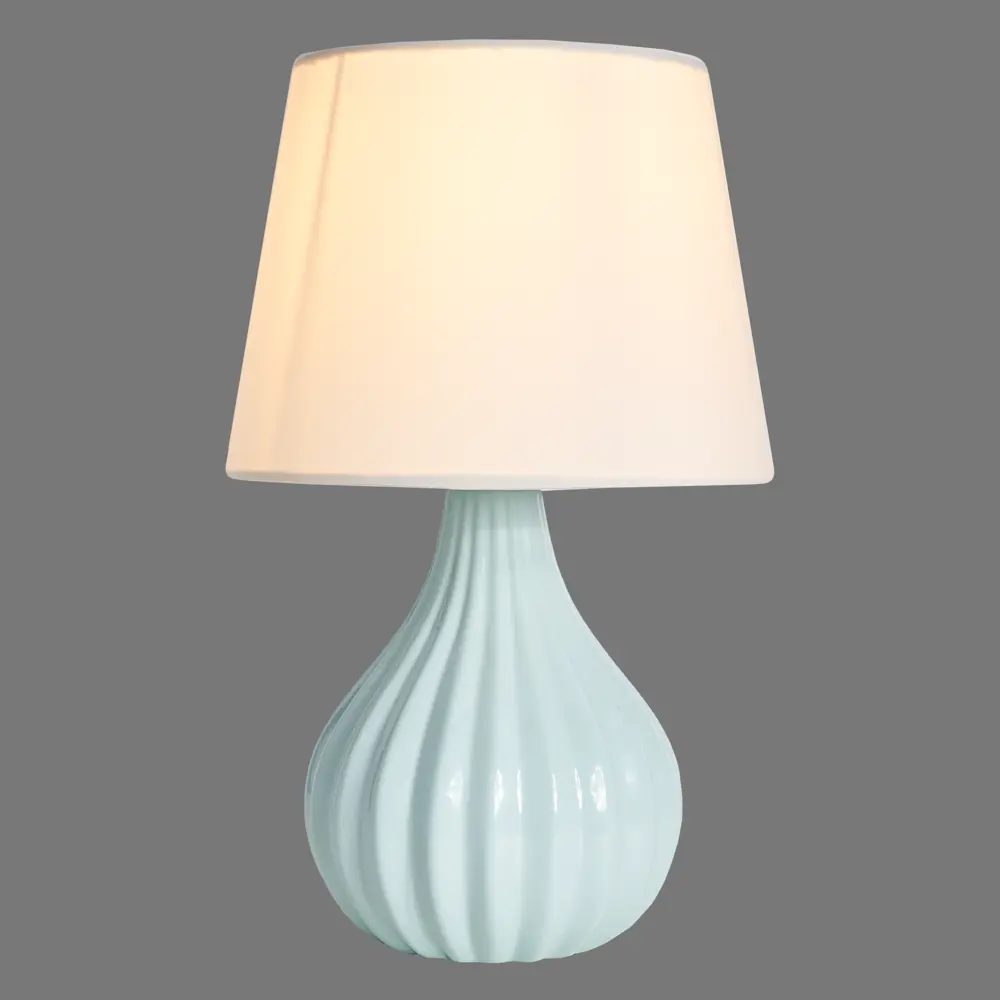 Настольная лампа Zefirka, цвет зелёный LAMPLANDIA STLM-2085579 - Вид №2