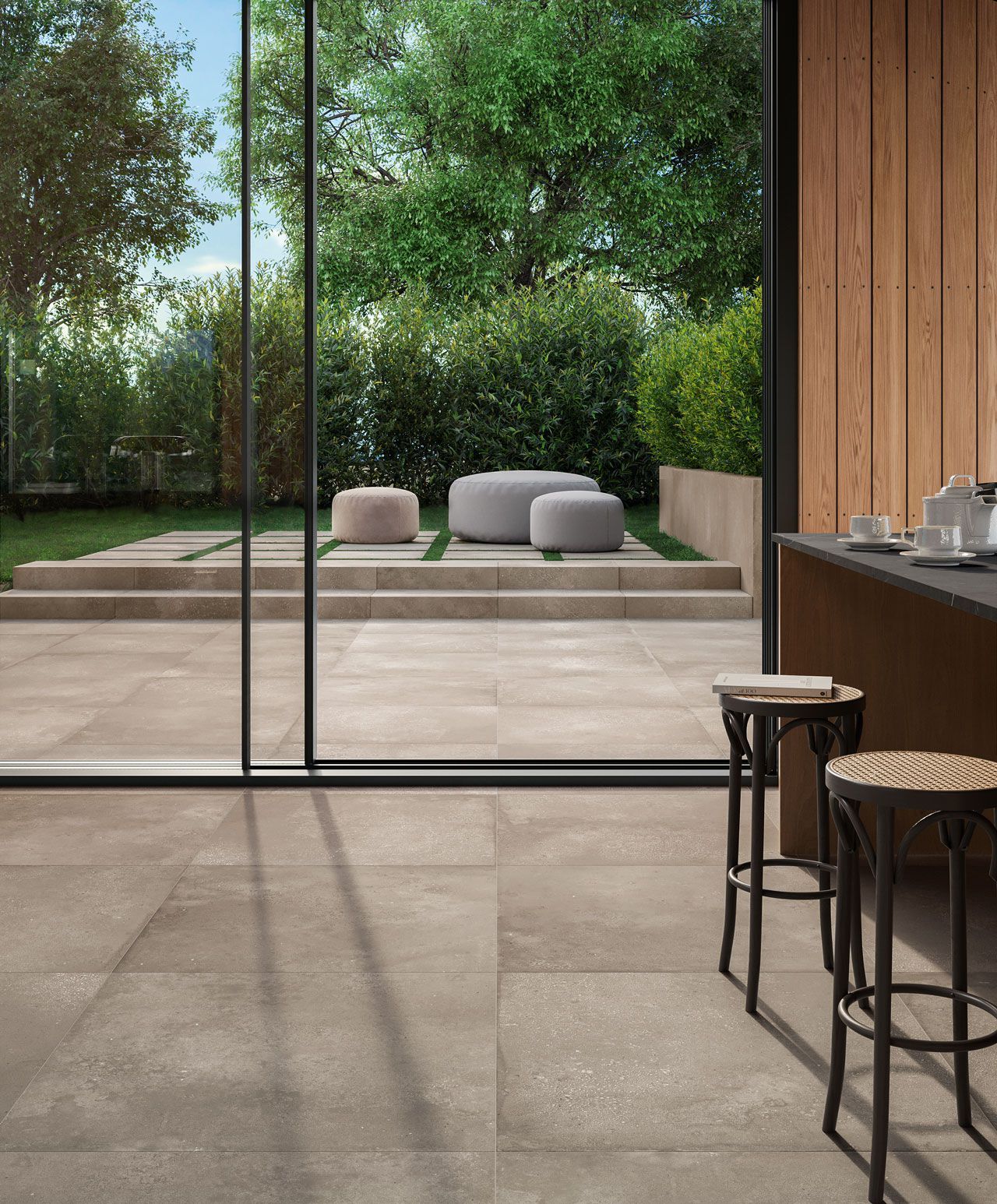 Пол / керамогранит с эффектом цемента CERAMICA FONDOVALLE пигмент ARCH-00007212 - Вид №1