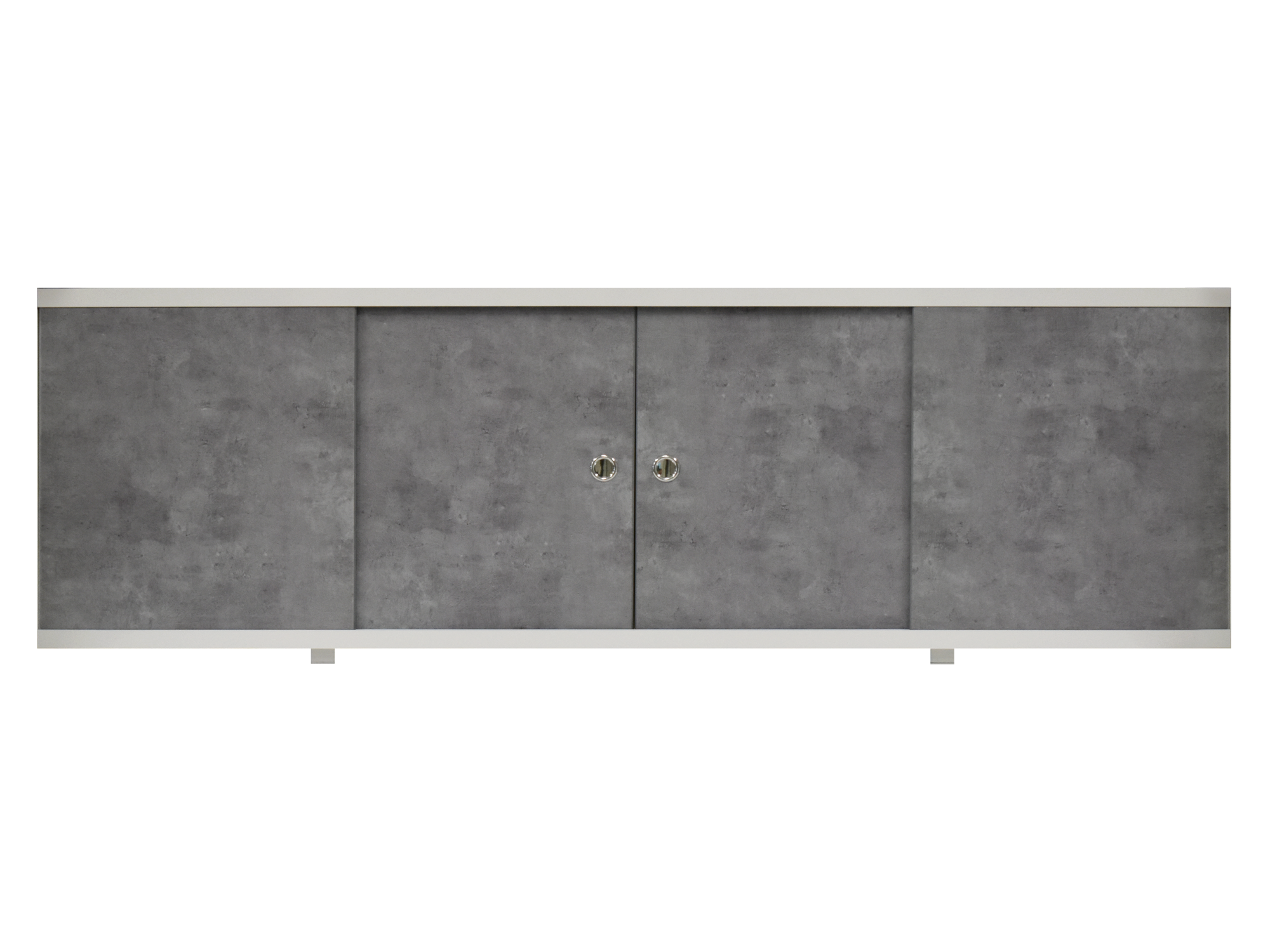 89139545 Экран-купе под ванну фронтальный 169 см цвет бетон серый экран купе STLM-0078958 МЕТАКАМ  - Вид №1