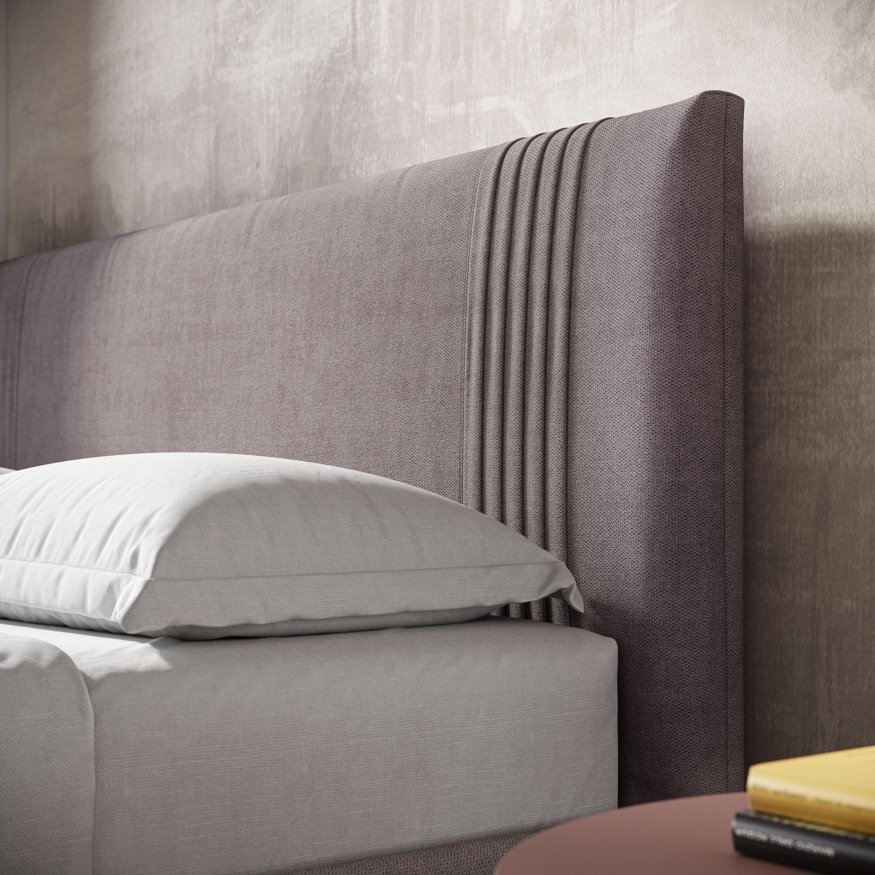 Съемная кровать для хранения ткани с мягким изголовьем Divani.Store YVONNE ARCH-00076190 - Вид №1