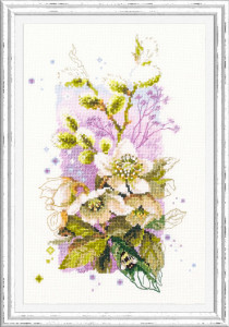 100-104 Морозник Набор для вышивания Чудесная Игла 14 х 23 см Чудесная игла