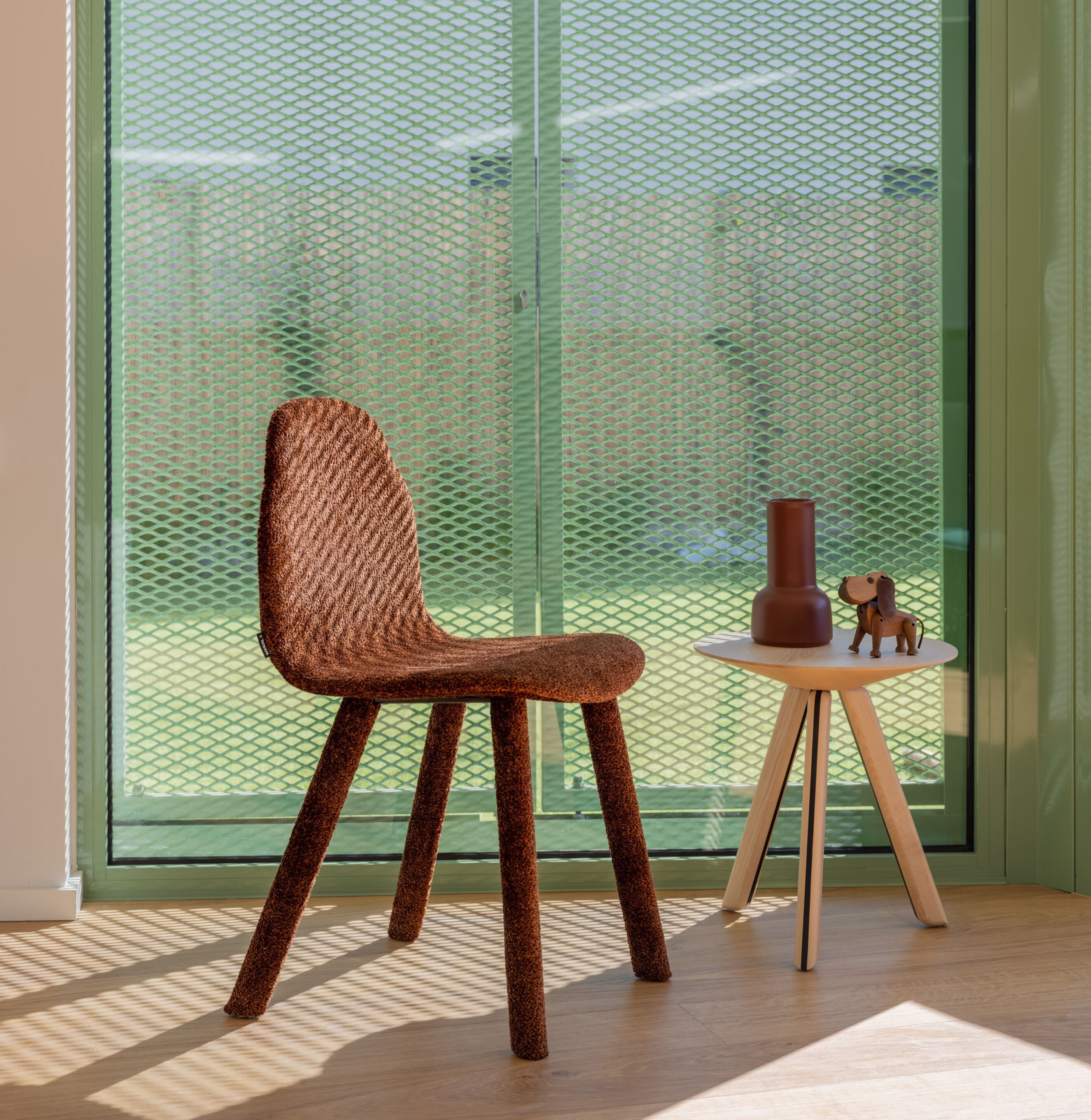 Круглый деревянный журнальный столик SANCAL ARCH-00036167 - Вид №24