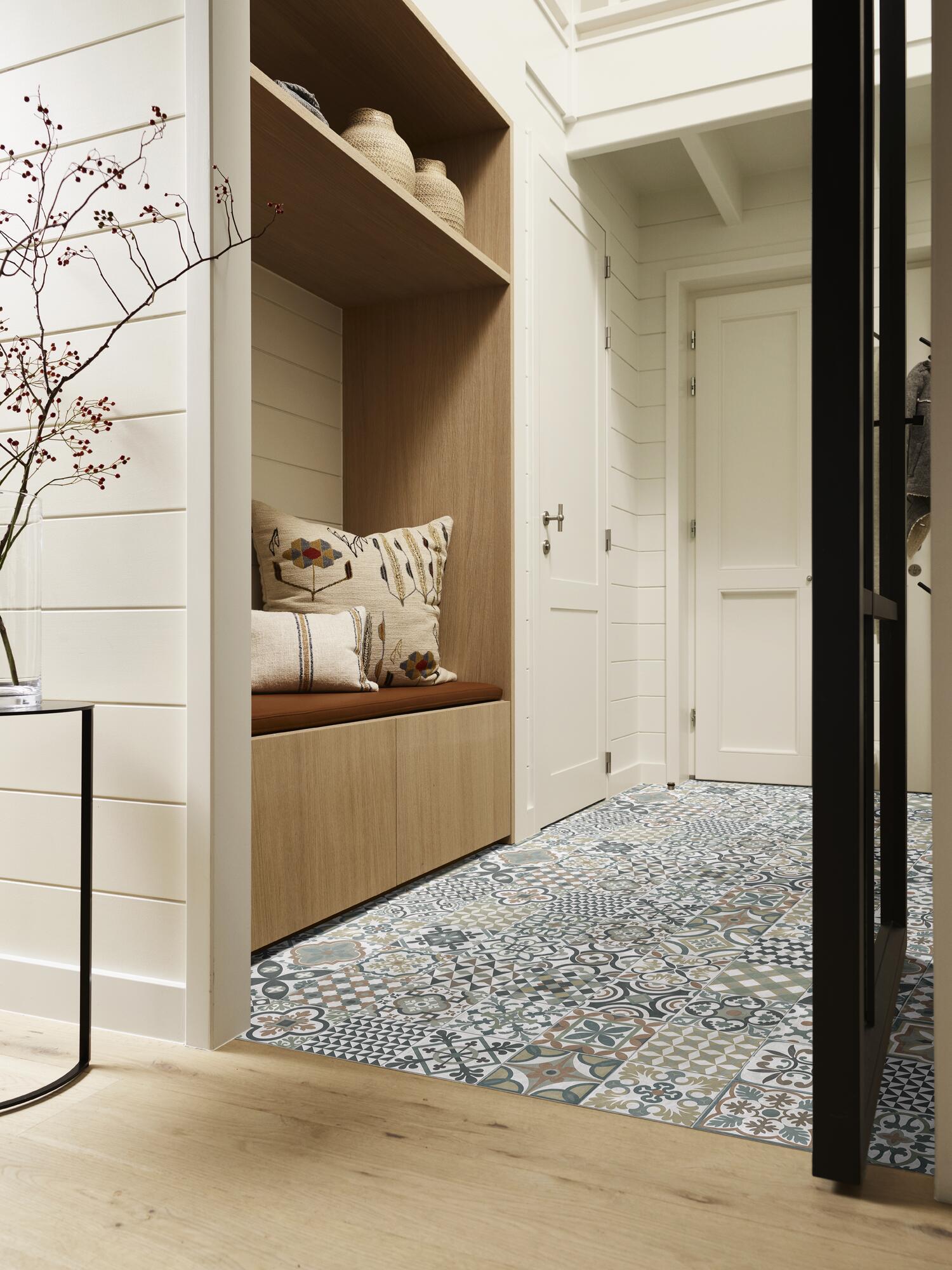 Нескользящий виниловый пол с цементным эффектом BEAUFLOR Phonitec ARCH-00068022 - Вид №1