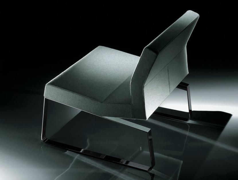 Billiani Санный стул с обивкой из ткани Inka steel sun-id-1361982 - Вид №1