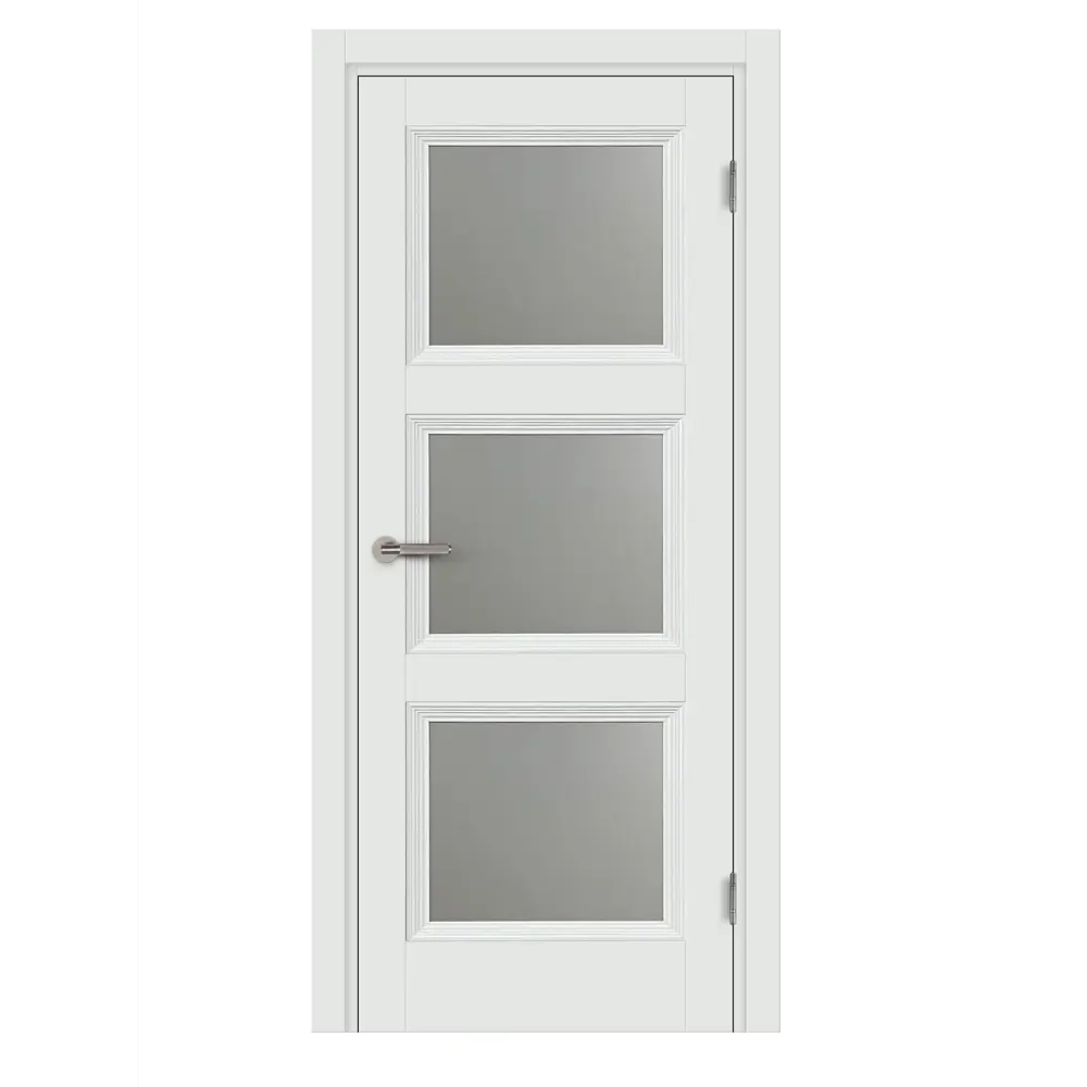 МАРИО РИОЛИ | Межкомнатная дверь Трилло 80x200 с декоративным стеклом 87548453 STLM-1546805